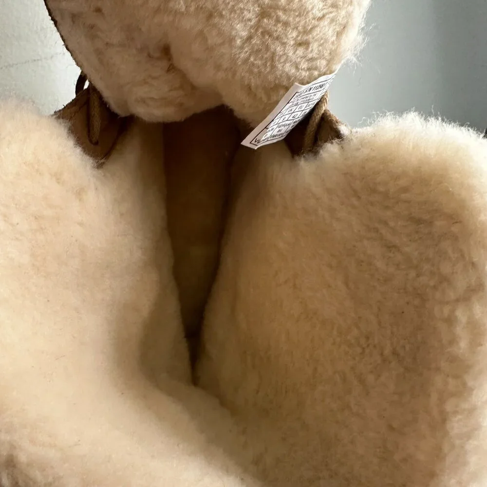 NEW Ugg Women's Quincy Lace up Suede Boot in Chestnut Tan - Size 11 - Picture 8 of 9